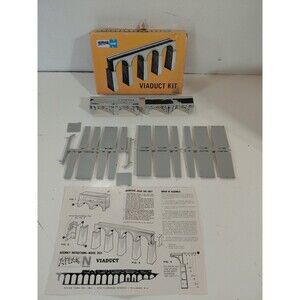 Atlas 2826 N Gauge Model Railroad Scenery Viaduct Trestle Bridge w/Box